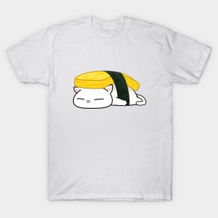 Chubby Cat Tamago Sushi T-Shirt